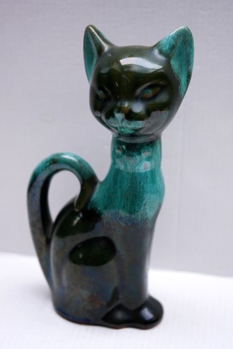 Blue mountain pottery katze - mountain,