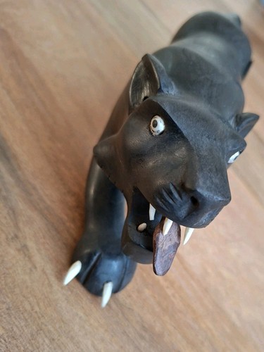 Echte tropenholz figur - echte,