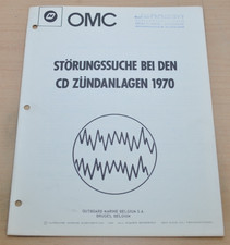 Evinrude OMC Außenbordmotor Outboard 1970 Störungssuche CD Zündanlagen