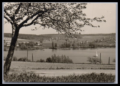 Ansichtskarte talsperre malter - talsperre,