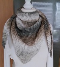 Tuch Dreieck Strick handmade