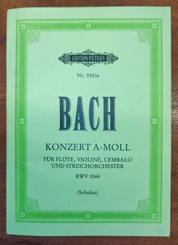 Partitur bach konzert - j.s.bach:,