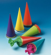 6 Deko Spitztüten Tischdeko