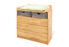 2.Wahl Retourware - Wickelkommode/Wickeltisch Natur Typ 2 breit - neu verpackt
