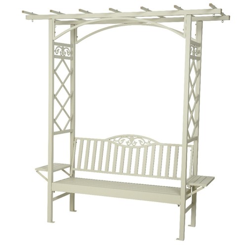 Aluminium gartenbank mit - gartenbank,