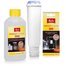Melitta Pro Aqua Wasserfilter, Milchsystemreiniger, Reinigungstabs Espresso