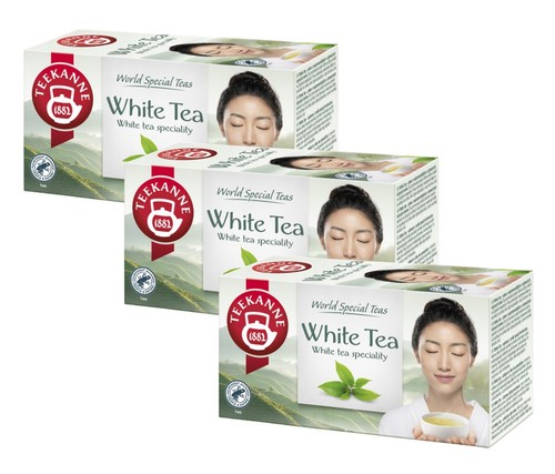 Teekanne weißer tee 20 - weißer, 3x