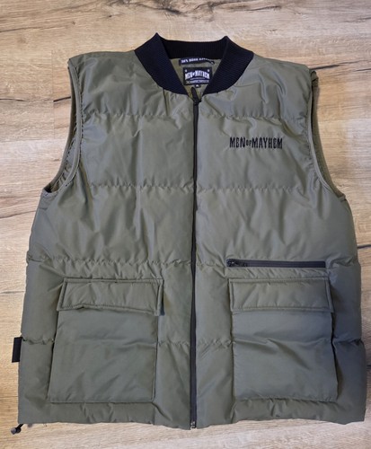 Men mayhem puffer weste gr - of,