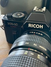Ricoh Spiegelreflexkamera analog KR-10 super mit Makro und Zubehör s. Fotos
