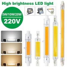 R7S LED 78/118/189mm COB Glas
