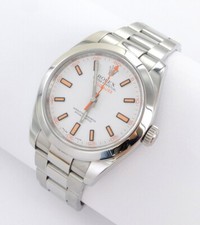 Rolex Milgauss 116400 White Stahl Automatik 40mm 2008
