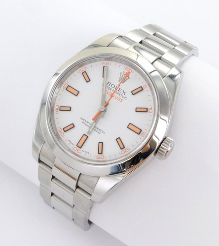 Rolex milgauss 116400 white - rolex,