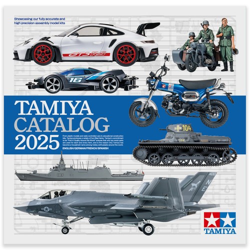 Tamiya katalog 2025 - 2025, plastik