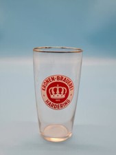 Büderich Hardering Kronen Brauerei Bierglas Bier Glas alt Pils