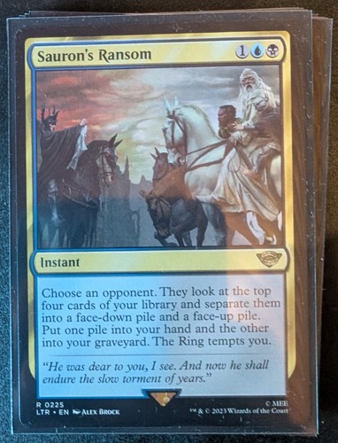 Mtg sauron ransom - nm, |