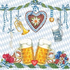 20 Servietten Beer Festival