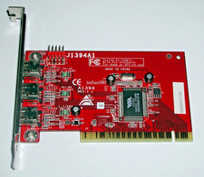 PCI Firewire IEEE1394 Adapter Biostar, 3x extern, VIA VT6306, gebraucht