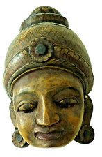 antike Maske Himalaya Holz