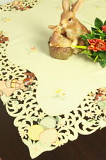 Ostertischwäsche mit Häschen