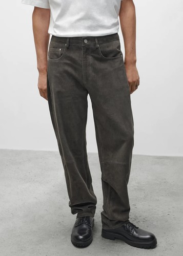 Herren grau wildleder - herren,