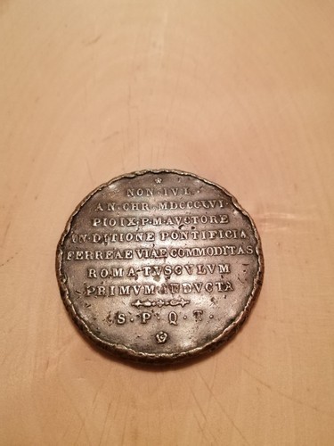Münze vatikan 1856 pius - münze,