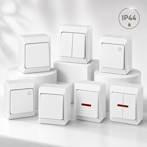 Aufputz schalter taster ip44 - schalter, taster,