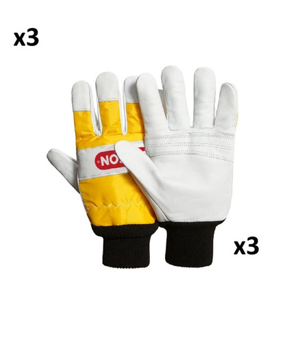 3er set schutzhandschuhe - [3er, ]