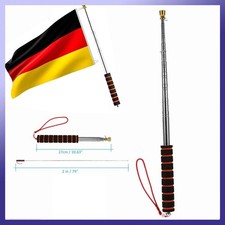Teleskop Fahnenstange aus