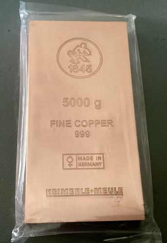 Kupferbarren heimerle - 5, kg