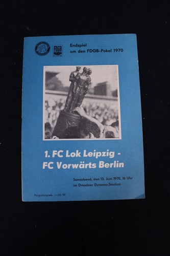 Programmheft endspiel fdgb - programmheft,