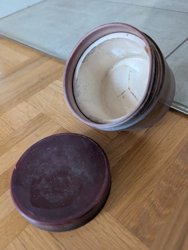 Alte dose deckeldose bakelit - deckeldose,