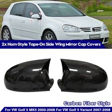2X Carbon Look Spiegelkappen