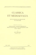 Classica et Mediaevalia Vol