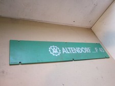 30) Seitliche Abdeckung Altendorf  F45 Formatkreissäge Seitendeckel Formatsäge