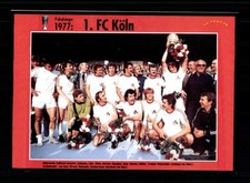 1 FC Köln Mannschaftskarte