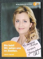 11388 Jasmin Hekmati ZDF Autogrammkarte original signiert