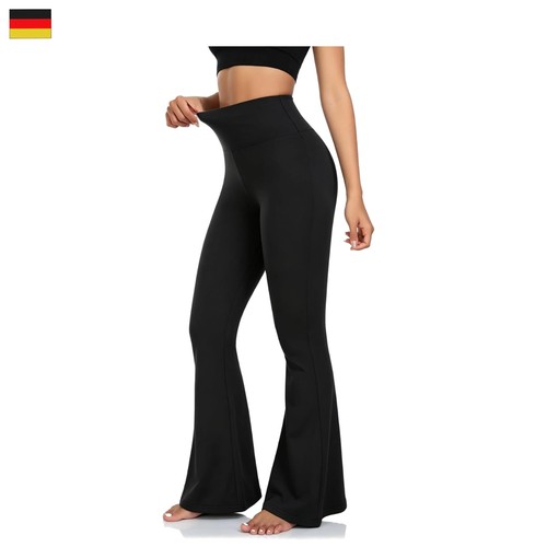 Flared yogahose damen leggings - flared,