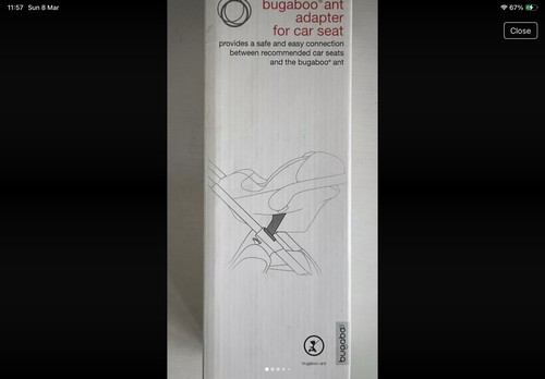 Bugaboo ant autositzadapter - bugaboo,