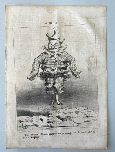 Daumier lithographie - h.,