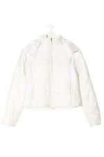 JOLINA Kapuzenjacke Damen Jacke Gr. DE 38 weiß Casual-Look