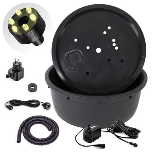 Springbrunnenpumpe 150l becken - springbrunnenpumpe,