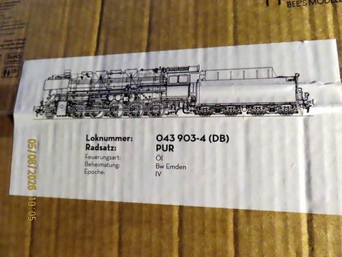 Bmb spur dampflok - bmb,