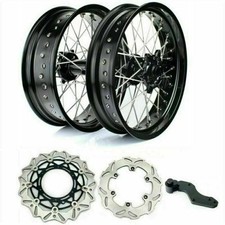 17" Supermoto Felgen Räder Bremsscheiben für KTM EXC SX XC SXF XC-G XC-F 125-540