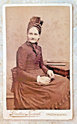Cdv foto 1890 vornehme - cdv, 1890,