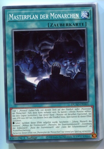 Masterplan der - yu-gi-oh!,