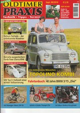 Oldtimer Praxis 09/2010 : Restaurierung - Fiat Topolino C Belvedere
