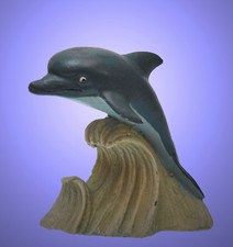 Aquarium Deko ❤️ SPRINGENDER DELPHIN ❤️ Dekoration Zubehör Terrarium Fische