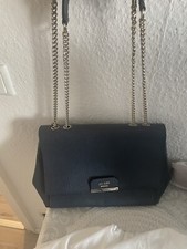 Umhängetasche blau neu Guess  Inkl Stoffbeutel Handtasche Damen Silber