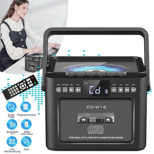 Player radio tragbar - cd,