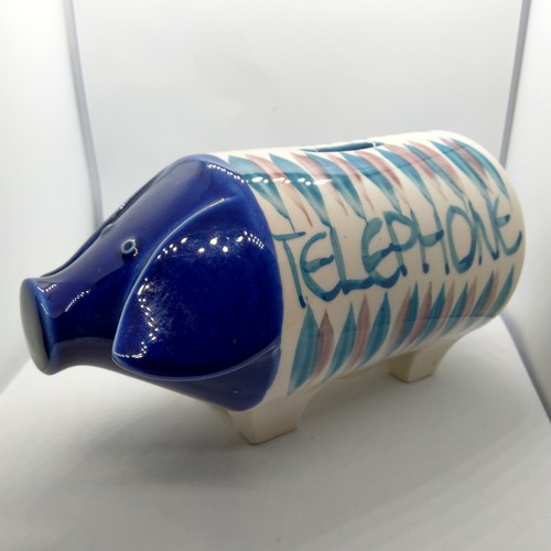 Schwein telefon spardose - telefon,